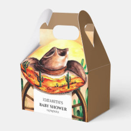 Boho Boot Cowboy Baby Shower Presentaskar