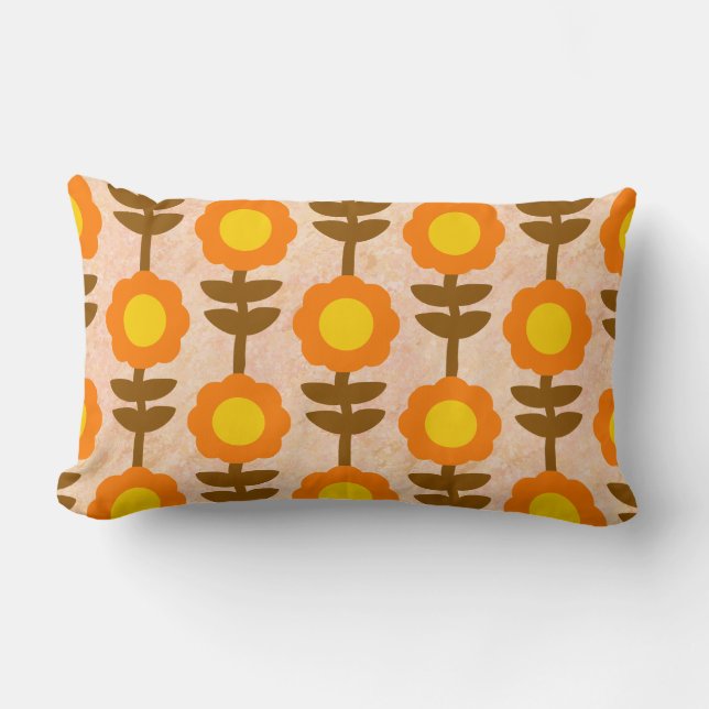 Boho Botanica Throw Pillow Lumbarkudde (Framsida)