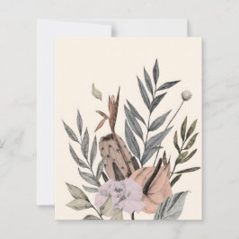 Boho Botanical Garden - Blommigt Illustration