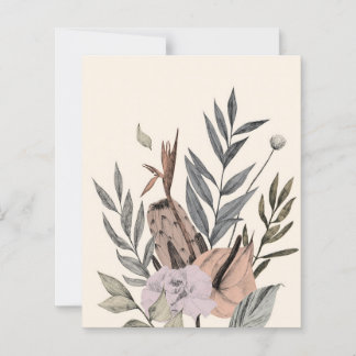 Boho Botanical Garden - Blommigt Illustration