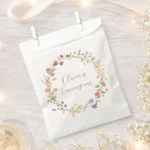 Boho Botanical Wildblomma 1:a födelsedagen Party