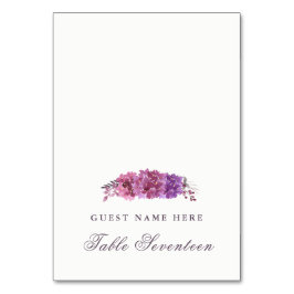 Boho Botanicals Escort Cards Bordsnummer