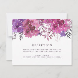 Boho Botanicals mottagandekort Inbjudningar