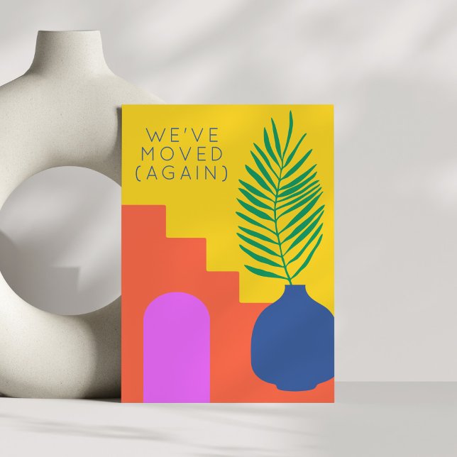 Boho Botanisk Vi Har Flyttat Igen Ny Adress Meddelande (Skapare uppladdad)