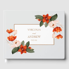 Boho bouquet med blommor Vitblommor Gästböcker