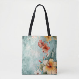 Boho Breezy Tropical Flower Tygkasse