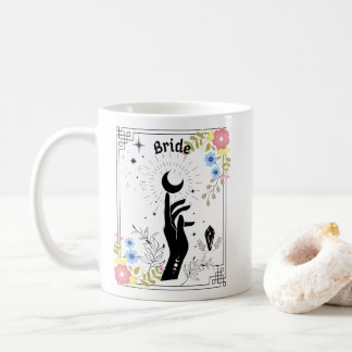 Boho Bride, Mystic Bride, Tarot Bride Kaffemugg