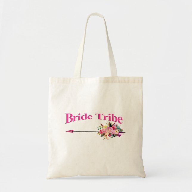Boho Bride Tribe Tygkasse (Framsidan)