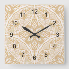 Boho Briella Fyrkantig Klocka