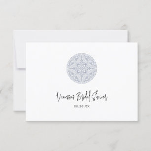 Boho Briella Mandala Honeymoon-kort Inbjudningar