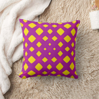 Boho Bright Gult och Lila Kudde