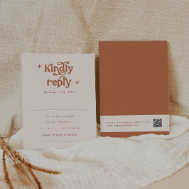 Boho Bröllop OSA Cards Tilläggskort