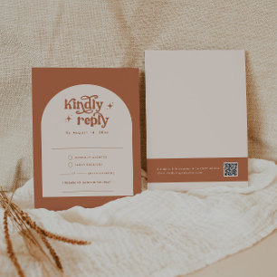 Boho Bröllop OSA Cards Tilläggskort