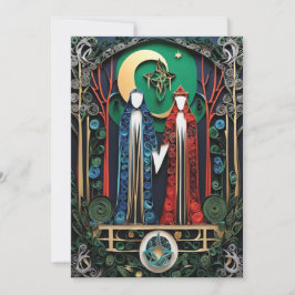 Boho Bröllop OSA Inbjudningar