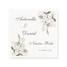 Boho Bröllop Pappersservett