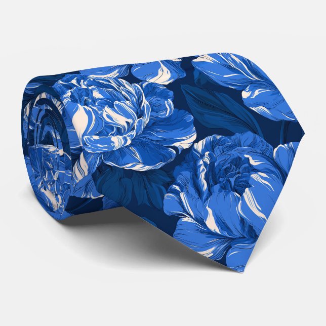 Boho bröllop Peonies blomma bror  Slips (Rullad)
