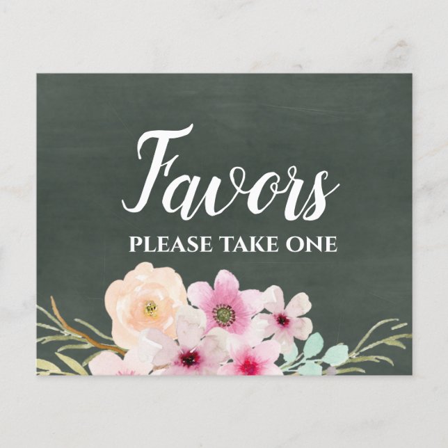 BOHO Bröllop Signs Chalkboard (Framsida)