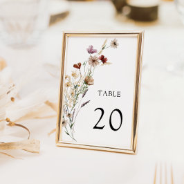 Boho bröllopsbord nummer