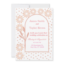 Boho-bröllopsinbjudan