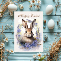Boho Bunny Bliss: Glad Påsk önskan