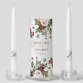 Boho Burgundy Rosa ros Watercolor Blommigt Bröllop