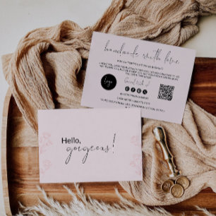 Boho Business - tackkort Tack Kort