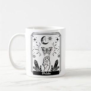 Boho Butterfly Bride, Mystic Bride, Tarot Bride Kaffemugg