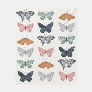 Boho Butterfly Förtrollad Baby Shower Välkomstskyl Fleecefilt