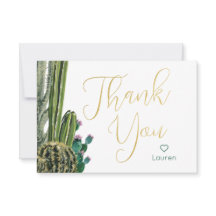 Boho Cactus Personlig Tack