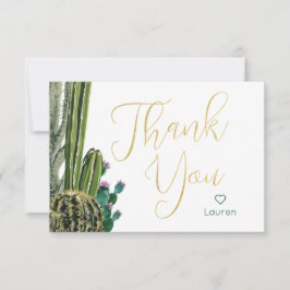 Boho Cactus Personlig Tack