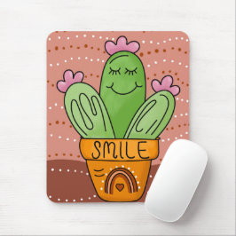 Boho Cactus Smile Cute Rainbow Musmatta