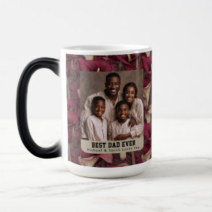 Boho Calla Lilies Bukett Glad Fars Dag Anpassad Magisk Mugg
