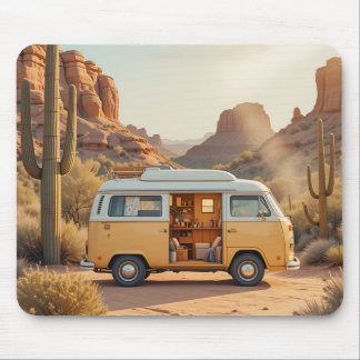 Boho Camper Van Desert Print Musmatta
