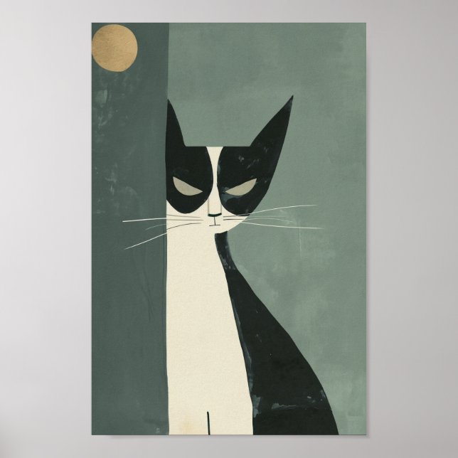 Boho Cat Poster (Framsidan)