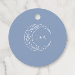 Boho Celestial Bröllop Gåvor Etiketter
