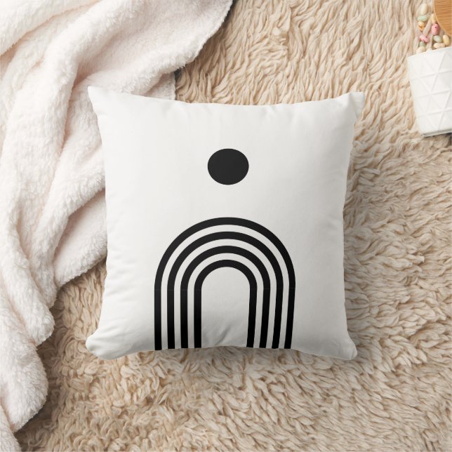 Boho Celestial Sun Kudde (Filt)