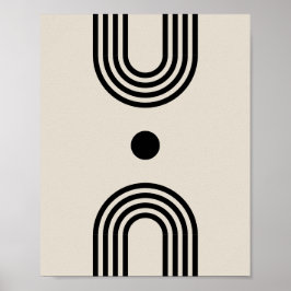 Boho celestial Sun Poster