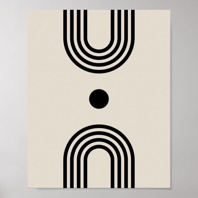 Boho celestial Sun Poster (Framsidan)