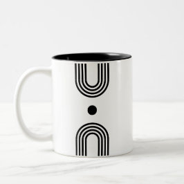 Boho celestial Sun Två-Tonad Mugg