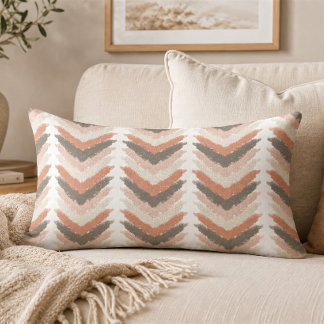 Boho Chevron-handväska Lumbarkudde