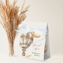 Boho Chic Bear Luft-bubblor för babyskor Presentaskar