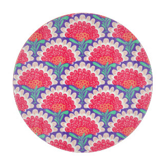 Boho Chic Blommigt Vintage Print.