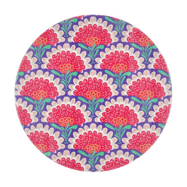 Boho Chic Blommigt Vintage Print. (Framsidan)