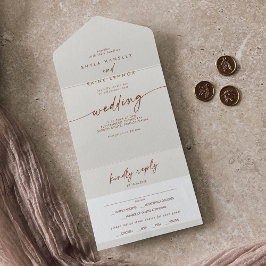 Boho Chic Bohemian Cream Meal Choice OSA Bröllop