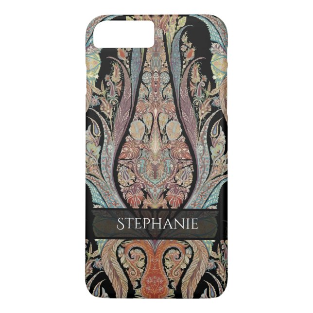 BOHO Chic Bohemian Snyggt Kashmir Paisley Mönster Case-Mate iPhone Skal (Baksida)
