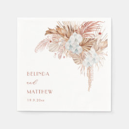 Boho Chic Botanisk | Bröllop Pappersservett