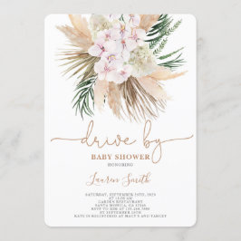 Boho chic dry handflatan Baby Shower Inbjudningar