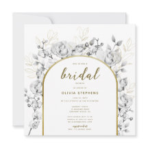 Boho Chic Guld Arch Modern Blommigt Möhippa