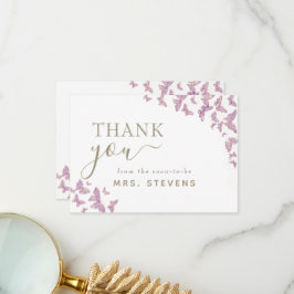 Boho Chic Lila Butterfly Möhippa Tack