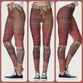 Boho Chic Lumpmatta Gypsy Flerfärgad Leggings